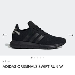 Adidas Originals Swift Run W Black Sneakers